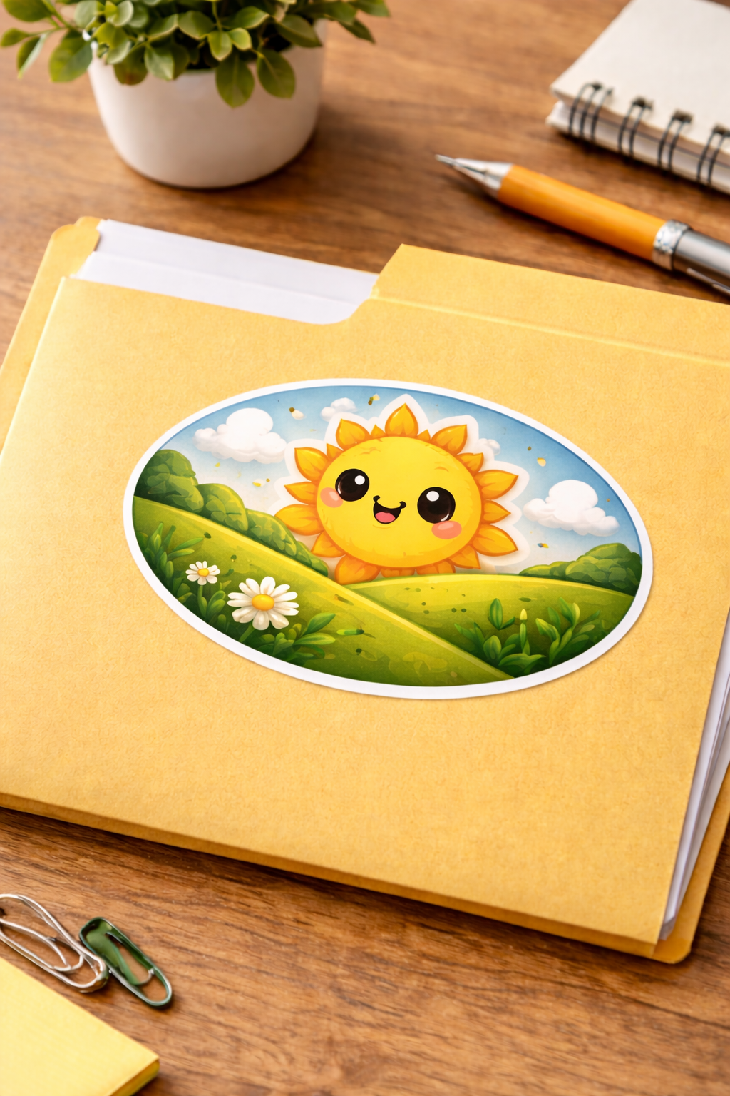 Oval Stickers
